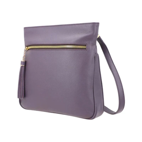 Baggiees Classic Purple Shoulder Bag