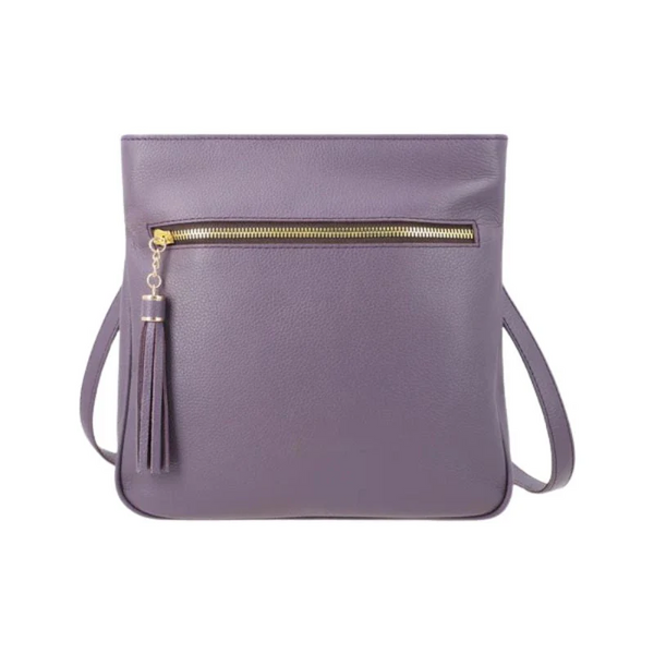 Baggiees Classic Purple Shoulder Bag